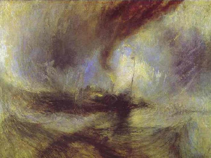 Snow Storm - Steam-Boat off Harbour's Mouth, J.M.W. Turner